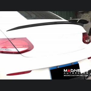 Mercedes-Benz W205 C63 Rear Trunk Spoiler - Carbon Fiber